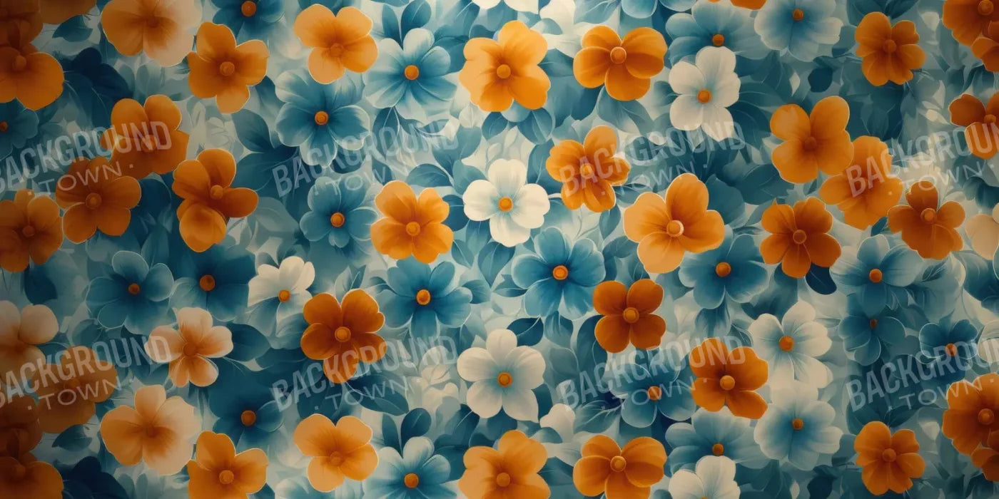 Spring Blanket Flowers 16’x8’ UltraCloth (192 x 96 inch) Backdrop