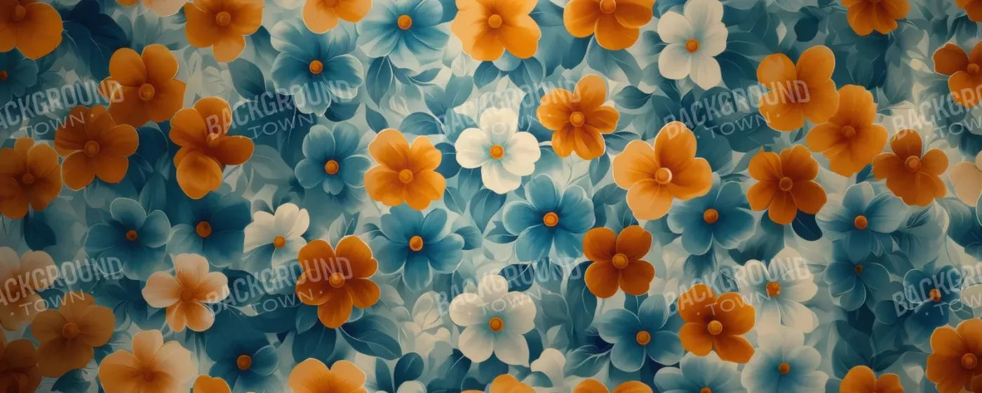 Spring Blanket Flowers 20’x8’ UltraCloth (240 x 96 inch) Backdrop