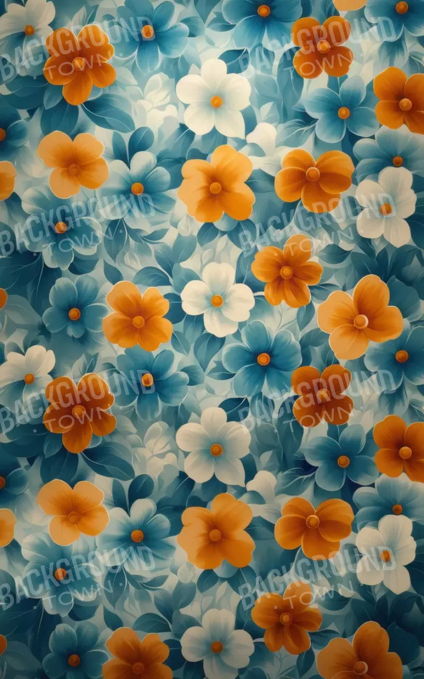 Spring Blanket Flowers 5’x8’ UltraCloth (60 x 96 inch) Backdrop