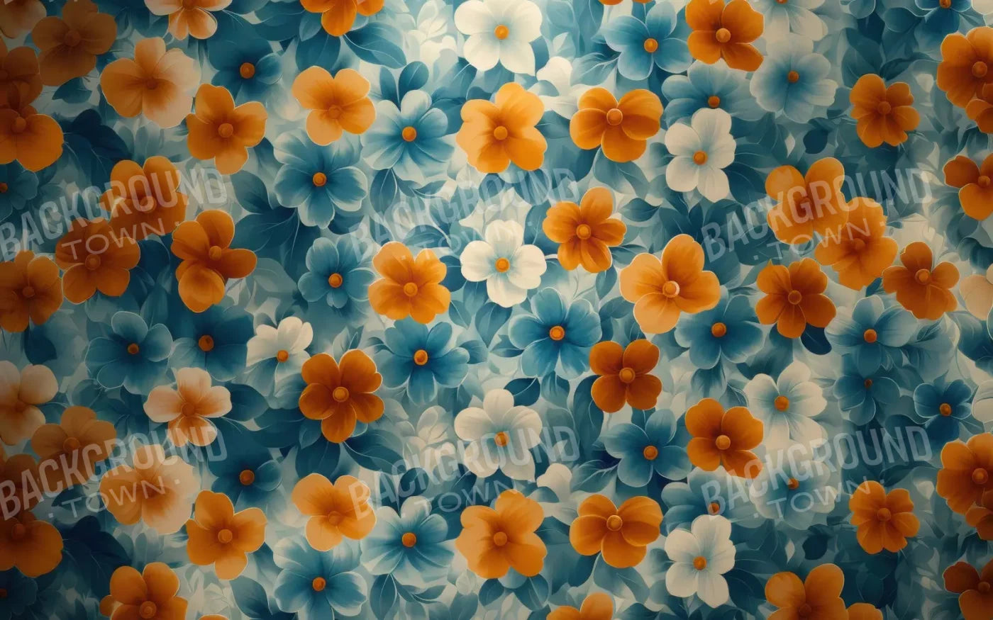 Spring Blanket Flowers 8’x5’ UltraCloth (96 x 60 inch) Backdrop
