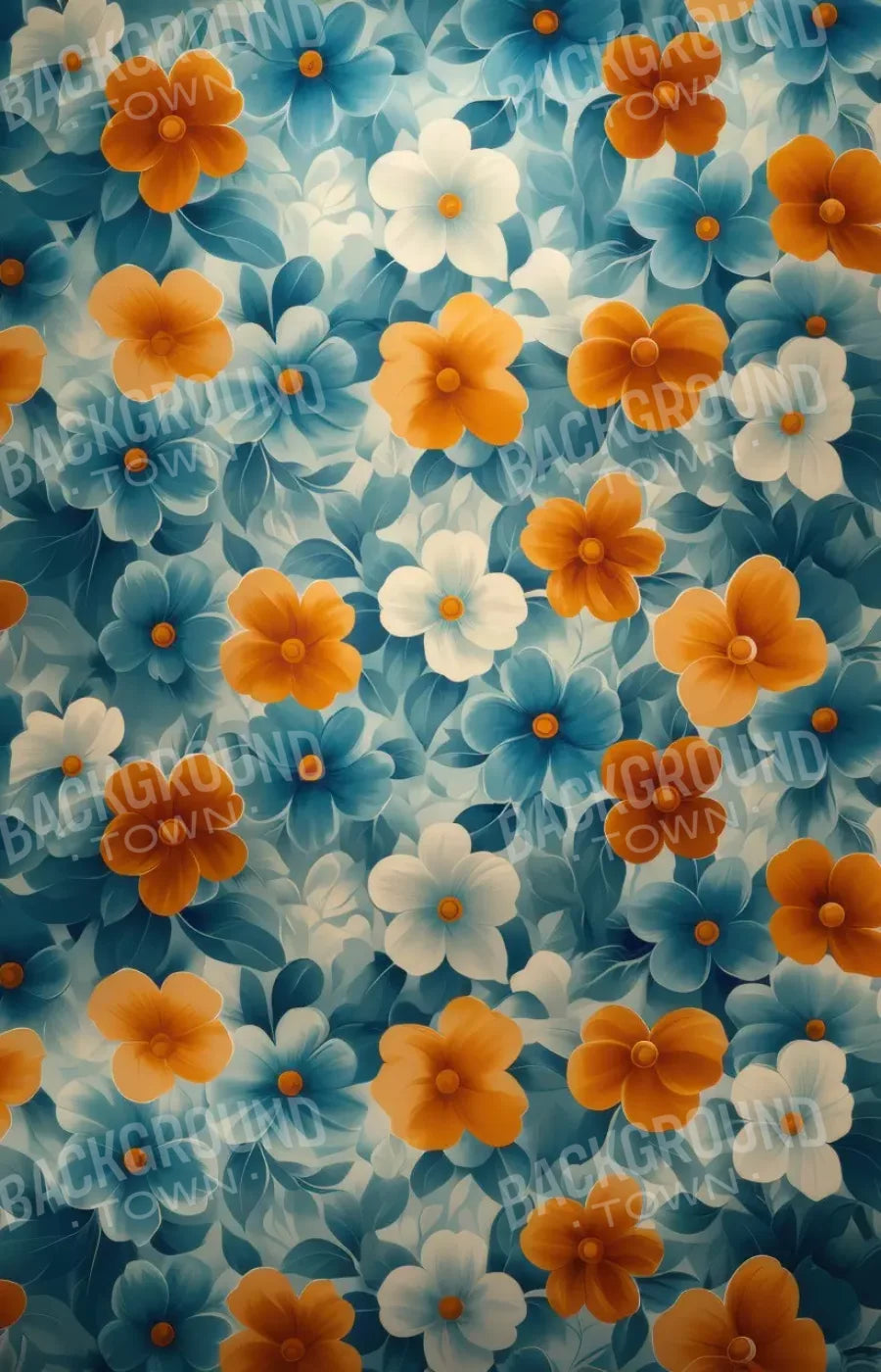 Spring Blanket Flowers 9’x14’ UltraCloth (108 x 168 inch) Backdrop