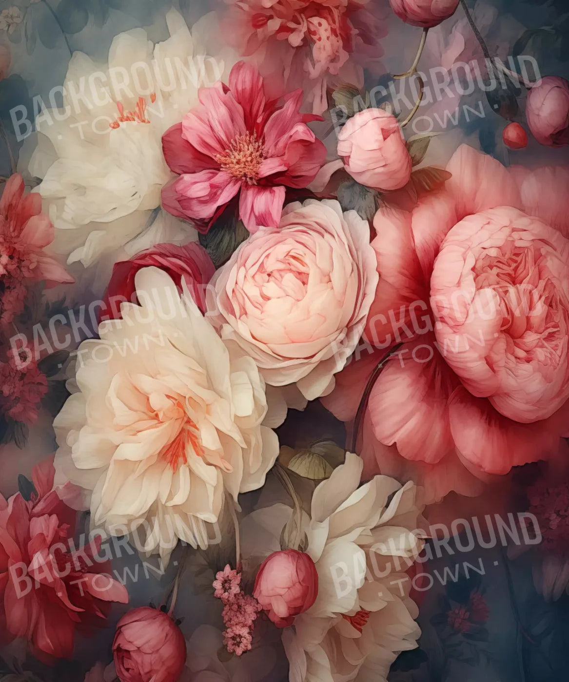 Spring Floral I 10X12 Ultracloth ( 120 X 144 Inch ) Backdrop