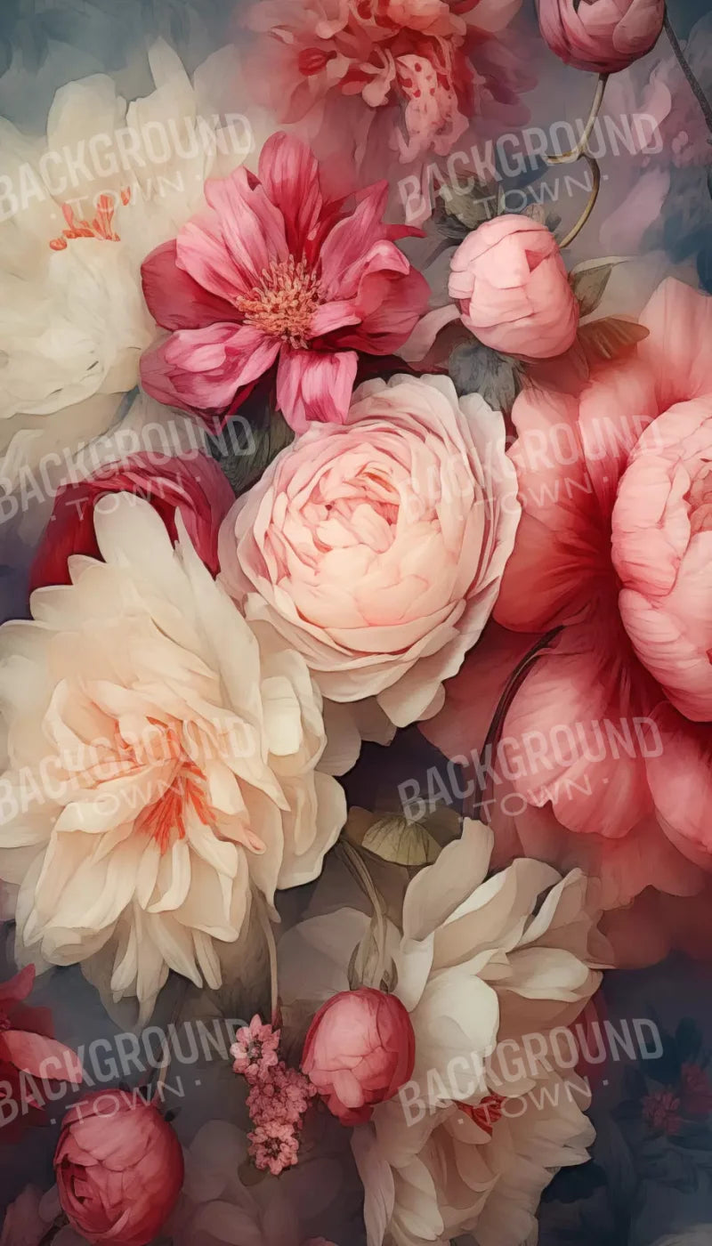 Spring Floral I 8X14 Ultracloth ( 96 X 168 Inch ) Backdrop