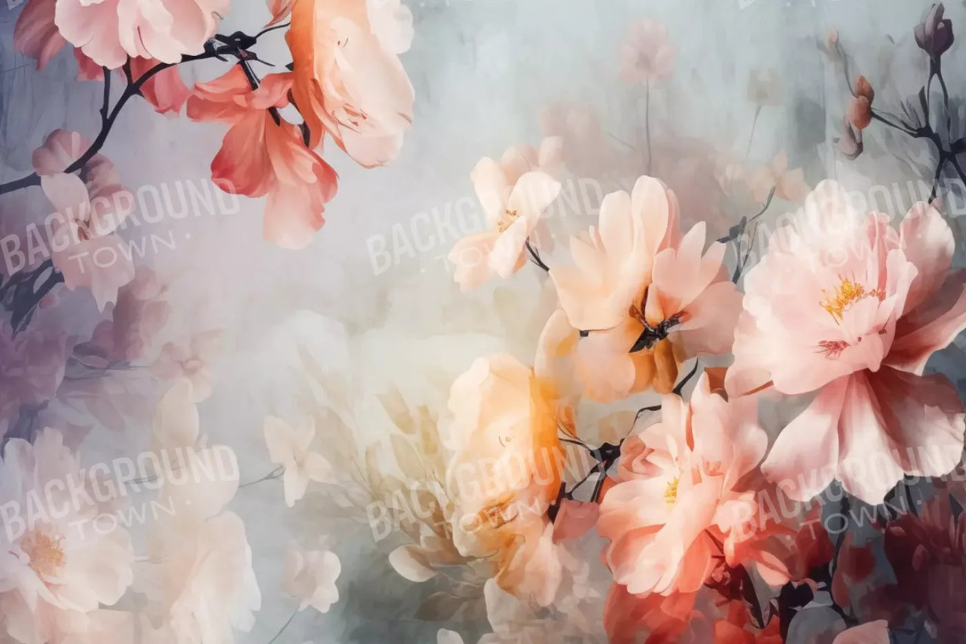 Spring Floral Iv 12X8 Ultracloth ( 144 X 96 Inch ) Backdrop