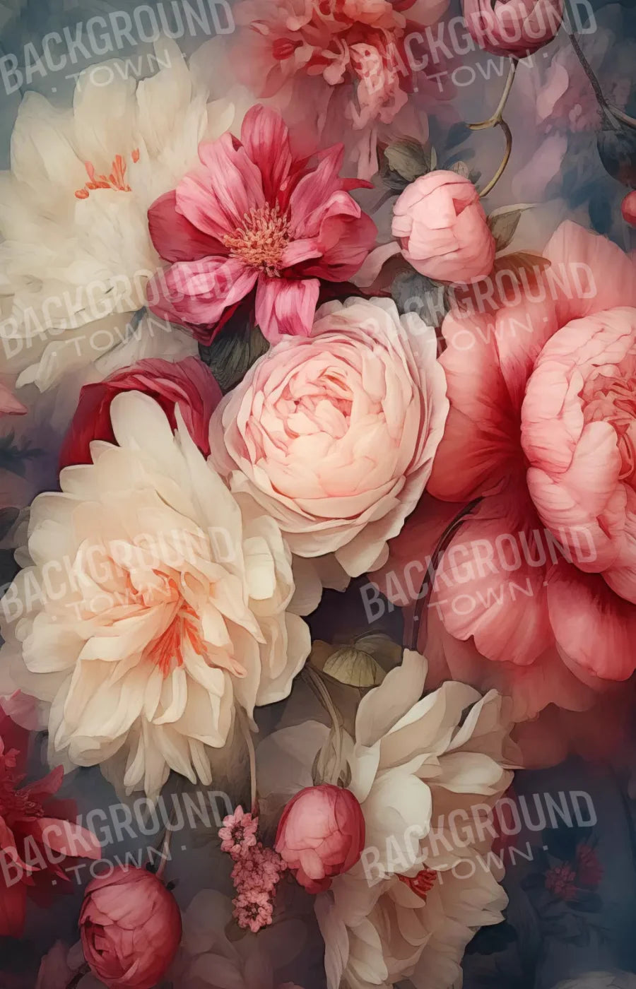 Spring Floral I 9X14 Ultracloth ( 108 X 168 Inch ) Backdrop