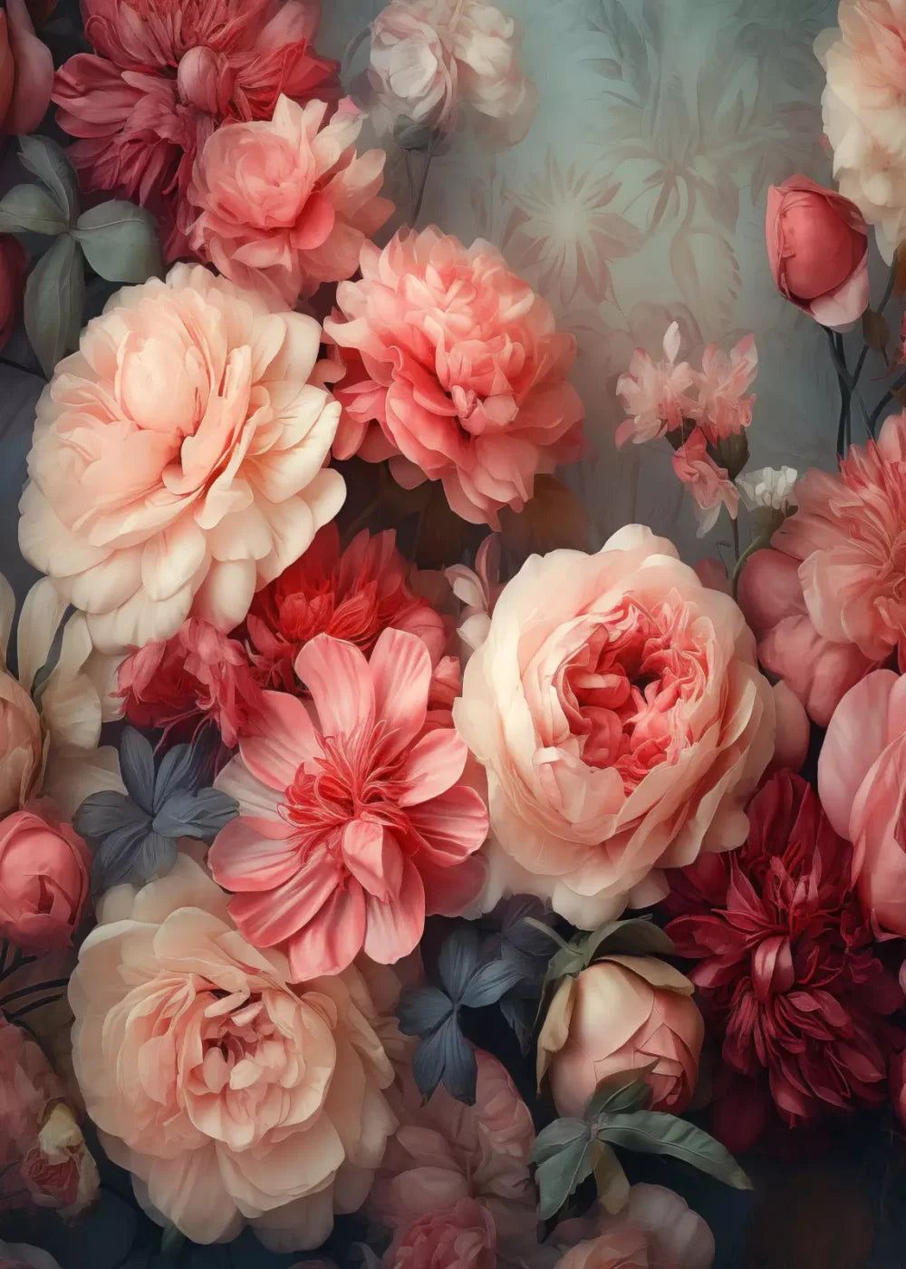 Spring Floral Ii 5X7 Ultracloth ( 60 X 84 Inch ) Backdrop