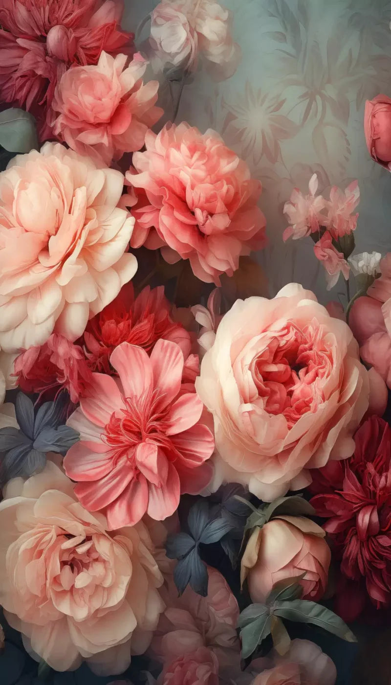 Spring Floral Ii 8X14 Ultracloth ( 96 X 168 Inch ) Backdrop