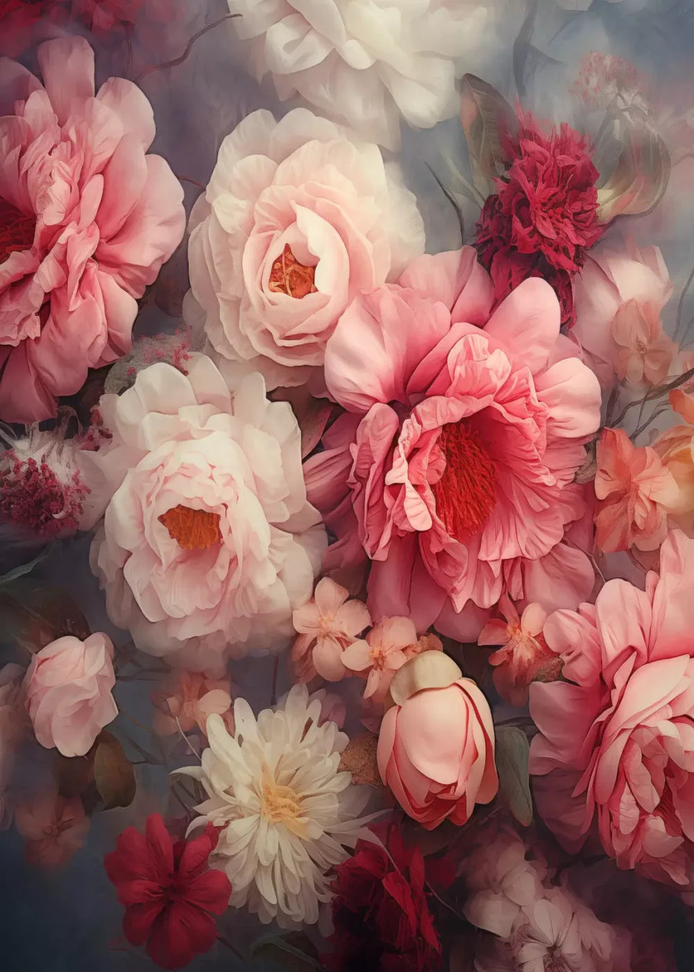 Spring Floral Iii 5X7 Ultracloth ( 60 X 84 Inch ) Backdrop