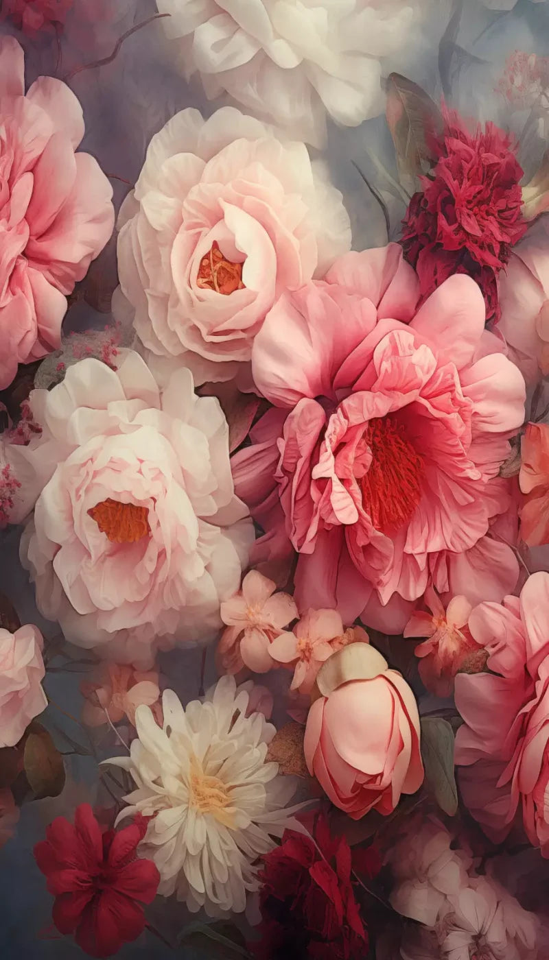 Spring Floral Iii 8X14 Ultracloth ( 96 X 168 Inch ) Backdrop