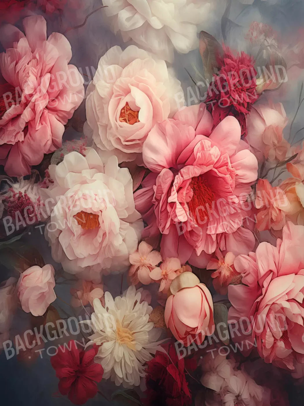 Spring Floral Iii 5X68 Fleece ( 60 X 80 Inch ) Backdrop