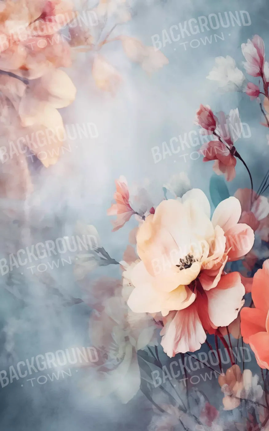 Spring Floral V 5X8 Ultracloth ( 60 X 96 Inch ) Backdrop