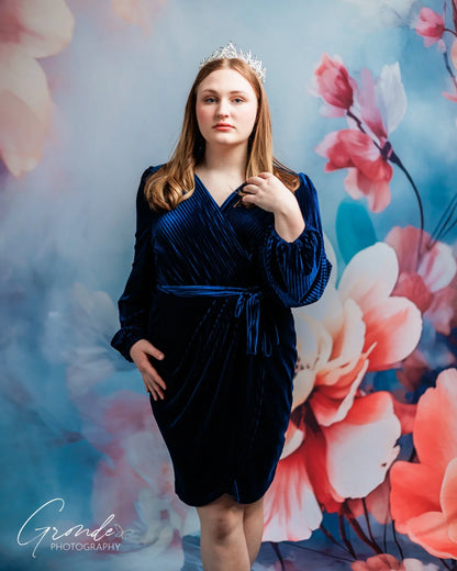 Spring Floral V Backdrop