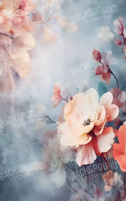 Spring Floral V 5X8 Ultracloth ( 60 X 96 Inch ) Backdrop