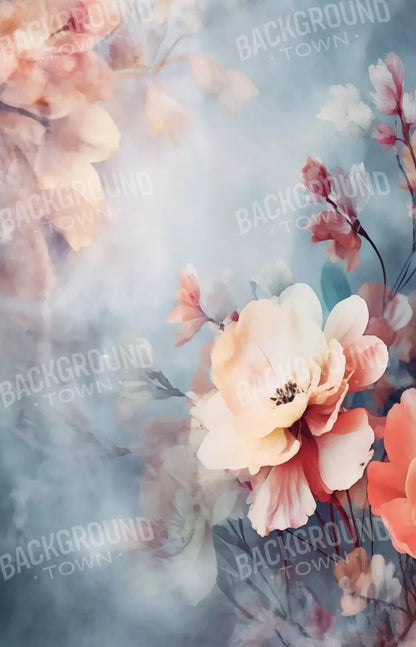 Spring Floral V 9X14 Ultracloth ( 108 X 168 Inch ) Backdrop