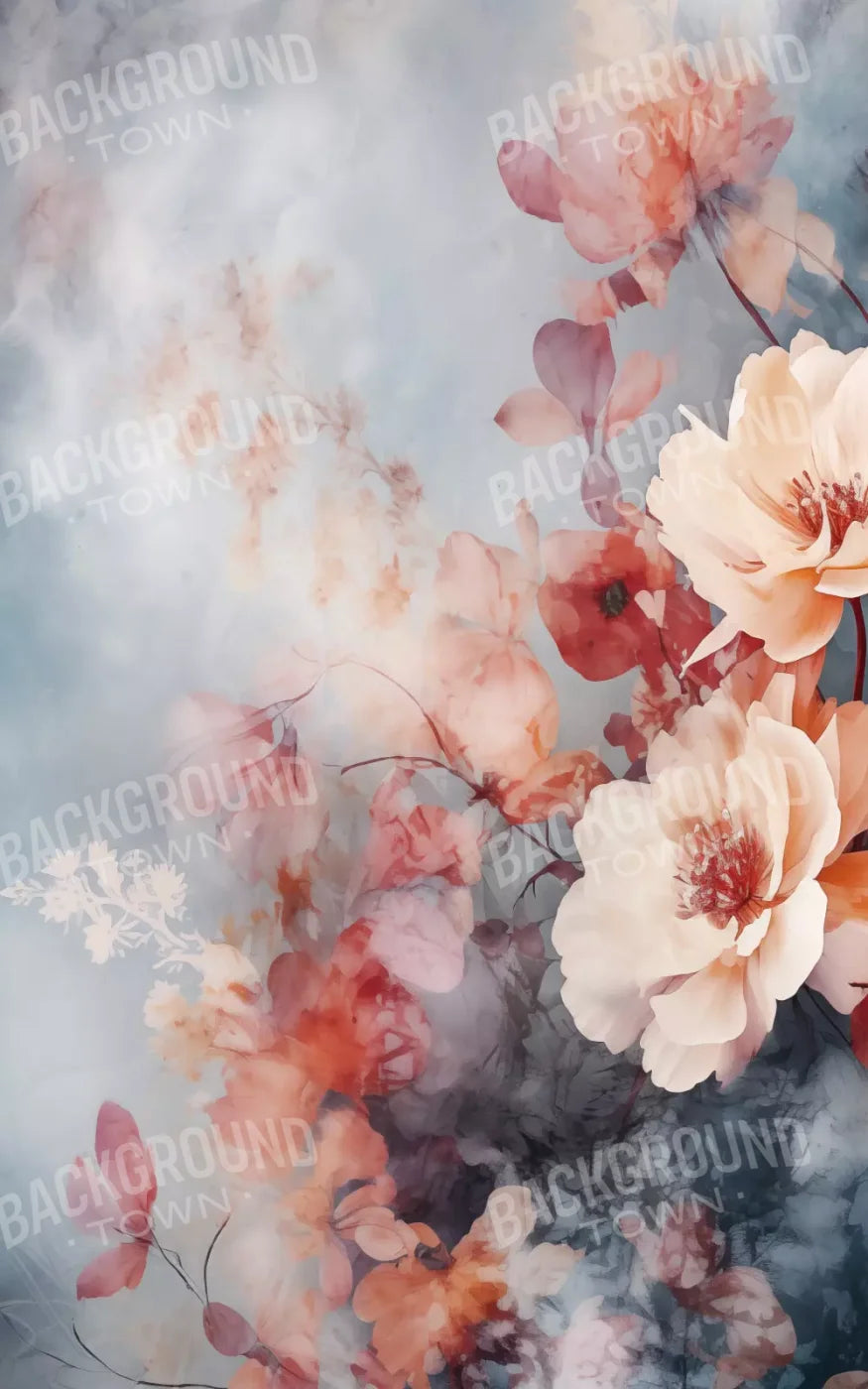 Spring Floral Vi 5X8 Ultracloth ( 60 X 96 Inch ) Backdrop