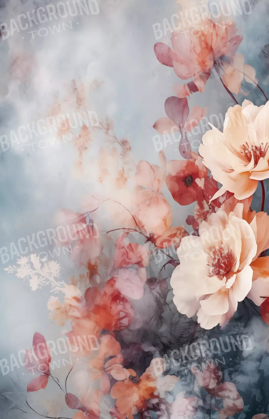 Spring Floral Vi 9X14 Ultracloth ( 108 X 168 Inch ) Backdrop