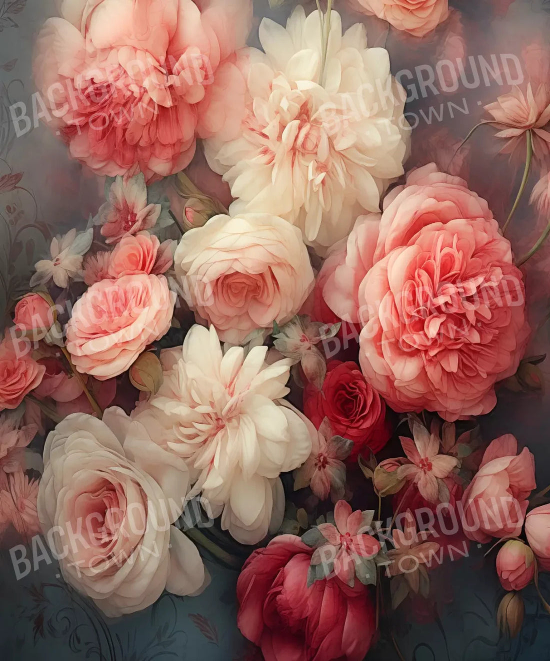 Multi-Color Al Design Backdrop for Photography