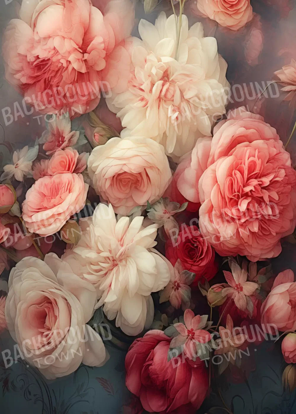Spring Floral Vii 5X7 Ultracloth ( 60 X 84 Inch ) Backdrop