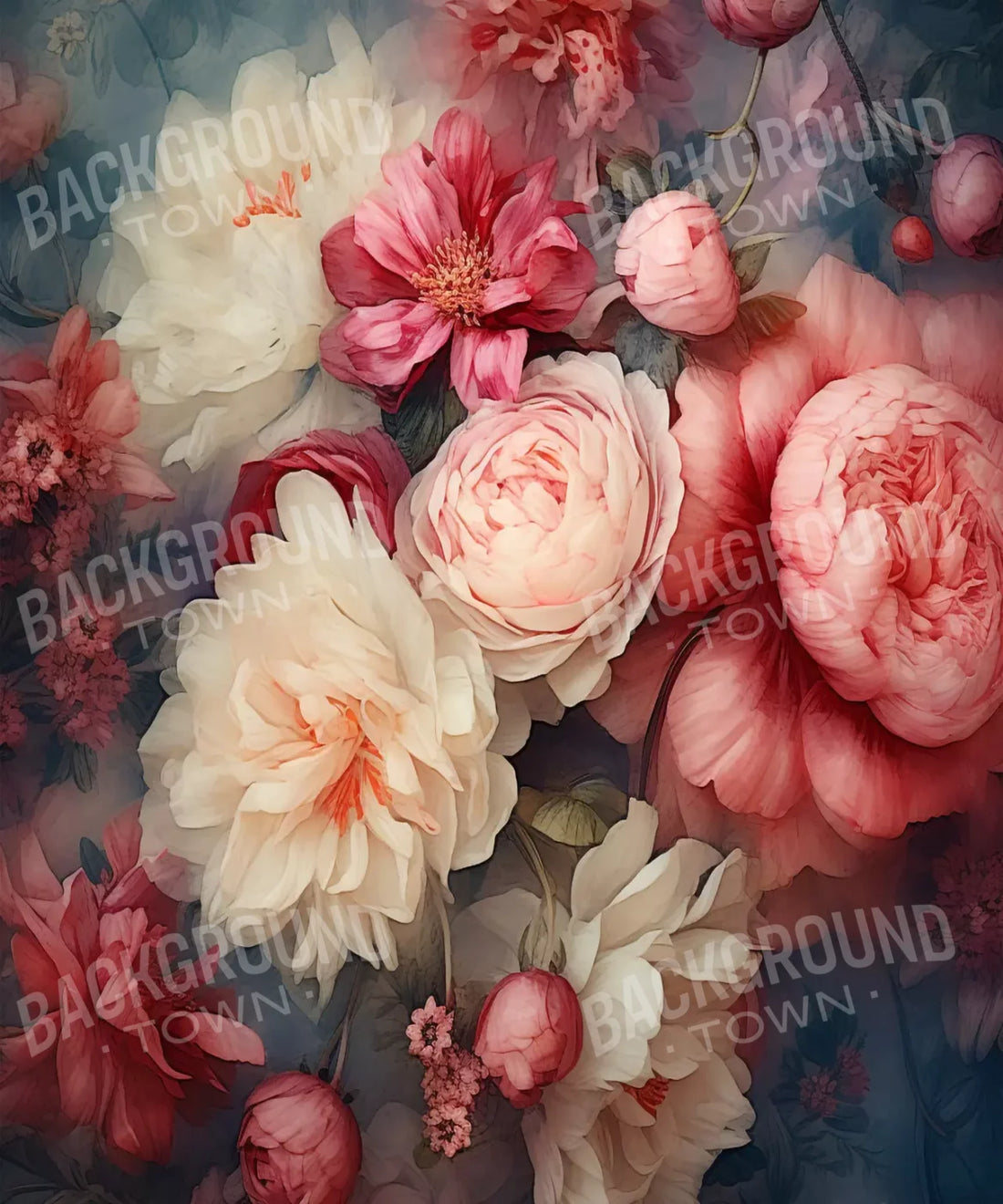 Multi-Color Al Design Backdrop for Photography