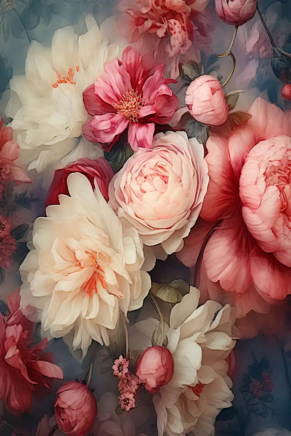 Spring Floral Viii 8X12 Ultracloth ( 96 X 144 Inch ) Backdrop