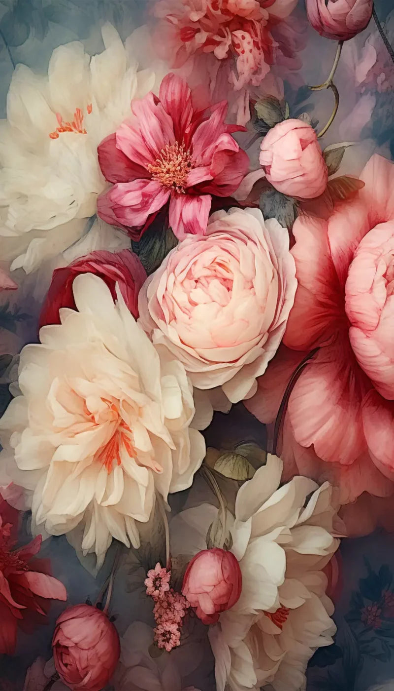 Spring Floral Viii 8X14 Ultracloth ( 96 X 168 Inch ) Backdrop