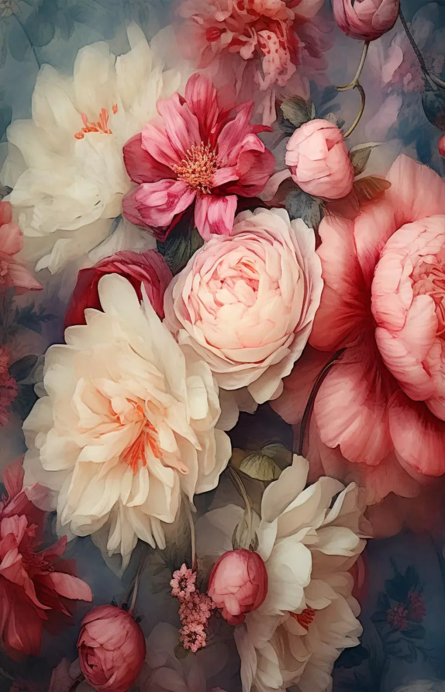 Spring Floral Viii 9X14 Ultracloth ( 108 X 168 Inch ) Backdrop