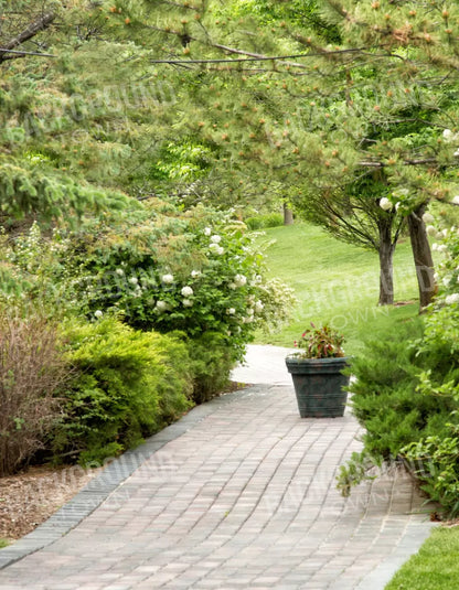 Spring Path 6’X8’ Fleece (72 X 96 Inch) Backdrop