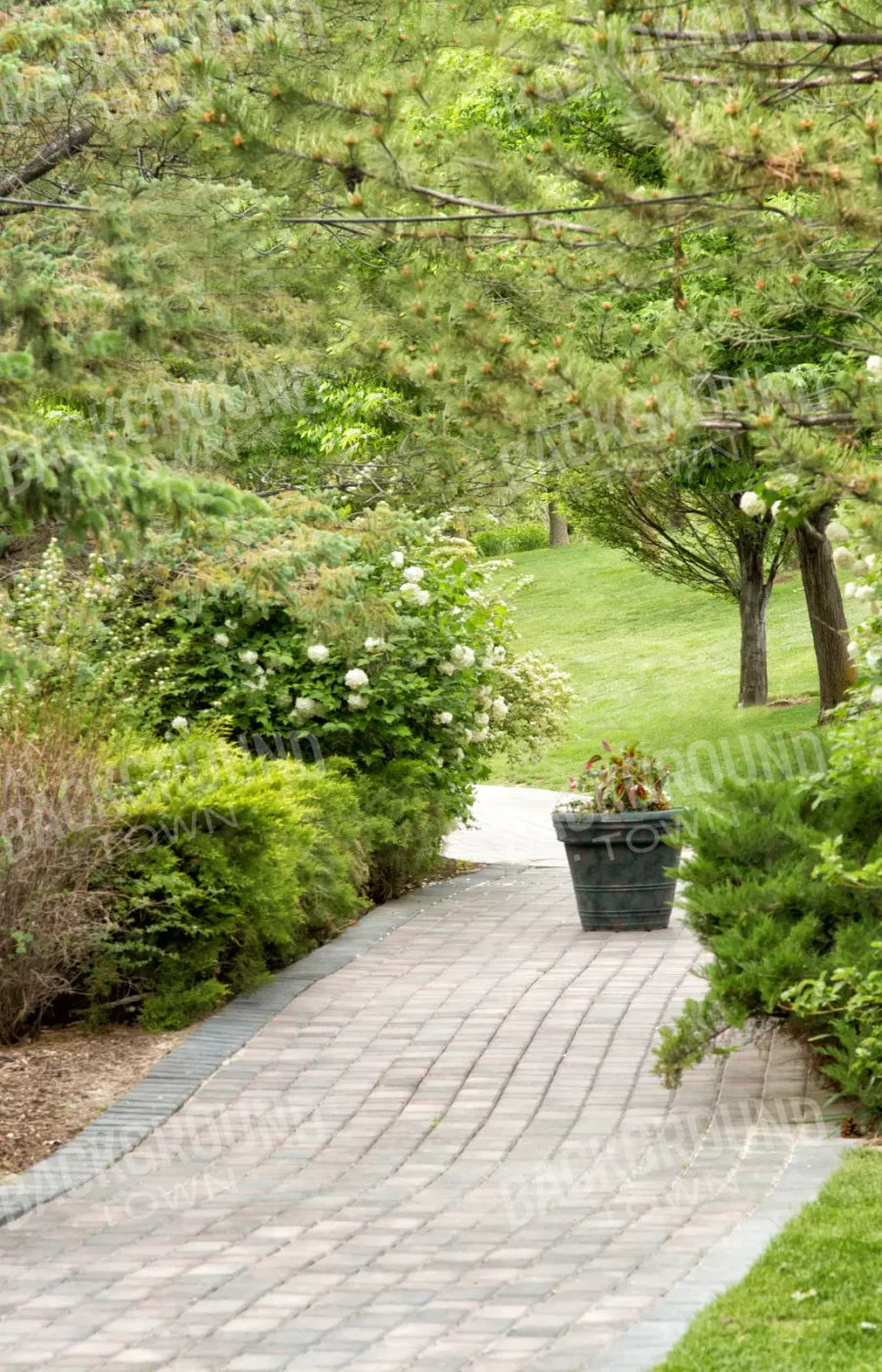 Spring Path 8’X12’ Ultracloth (96 X 144 Inch) Backdrop