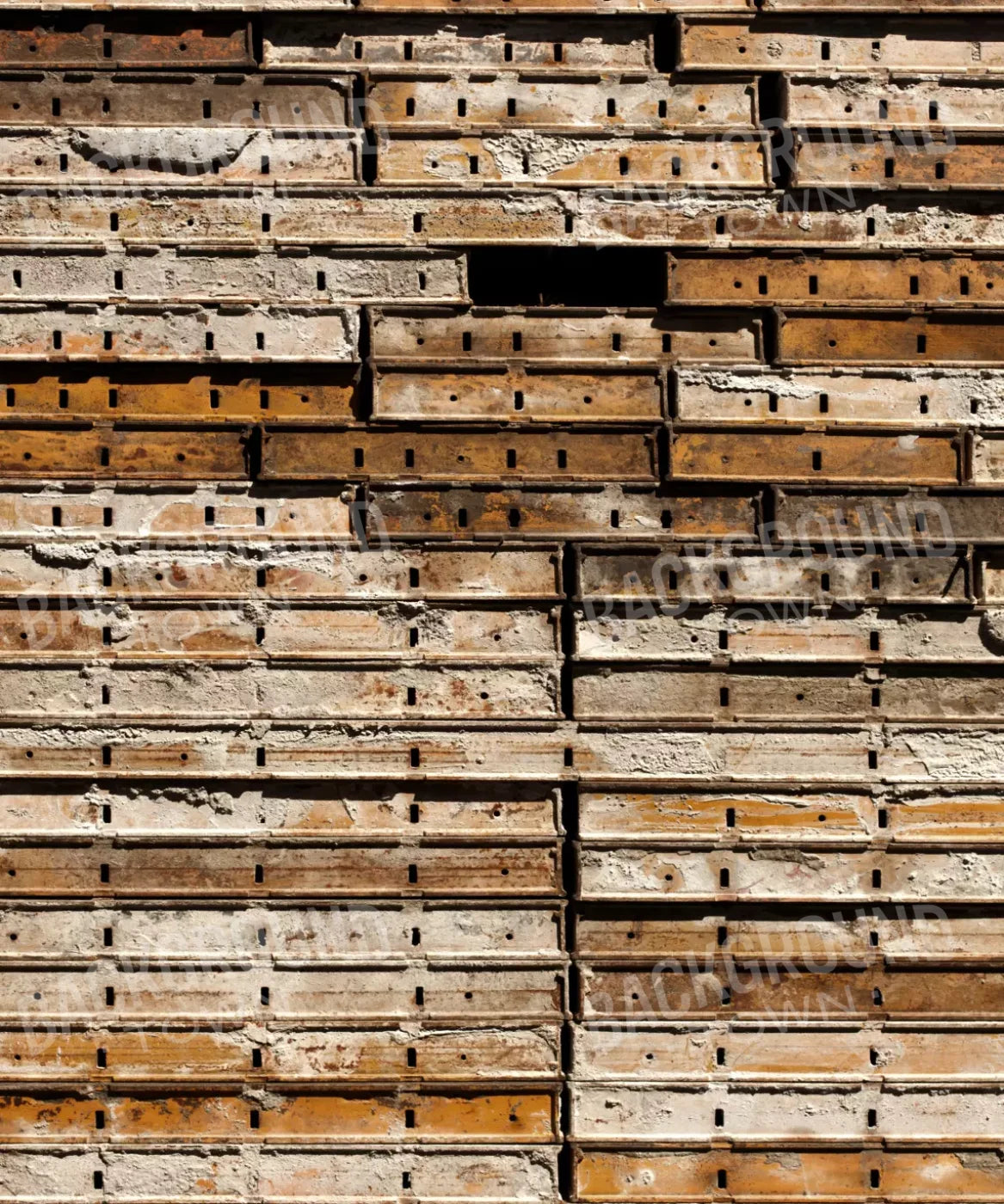 Beige Brick and Stone Backdrop for Photography