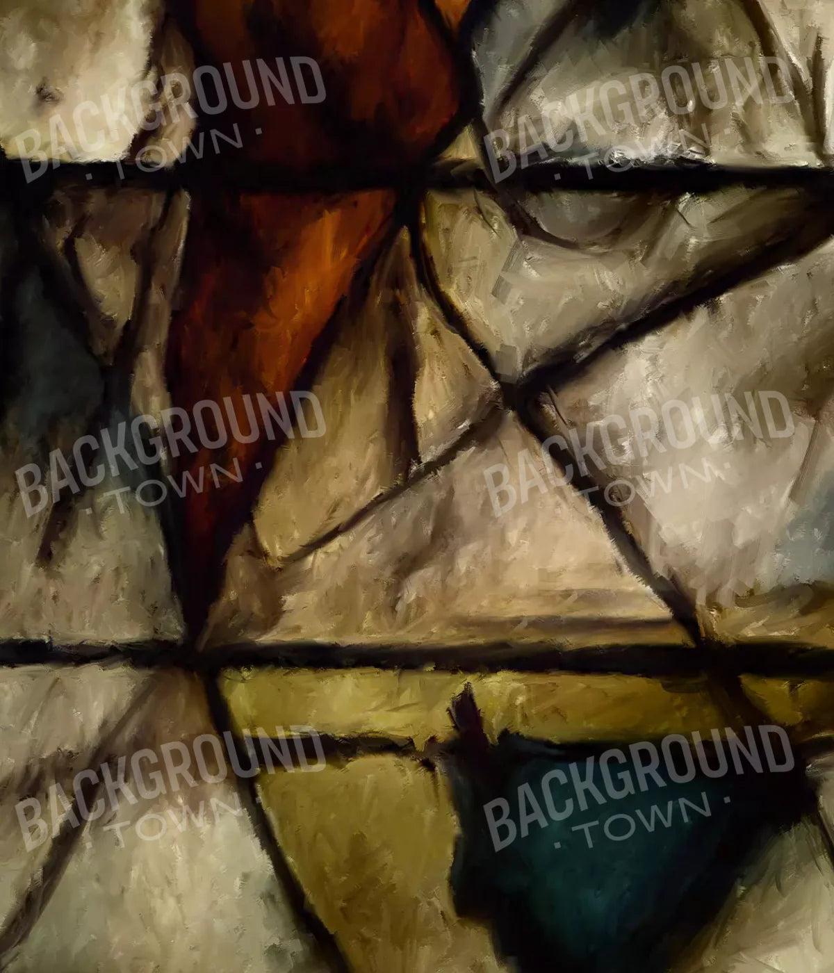 Stained Glass 10X12 Ultracloth ( 120 X 144 Inch ) Backdrop