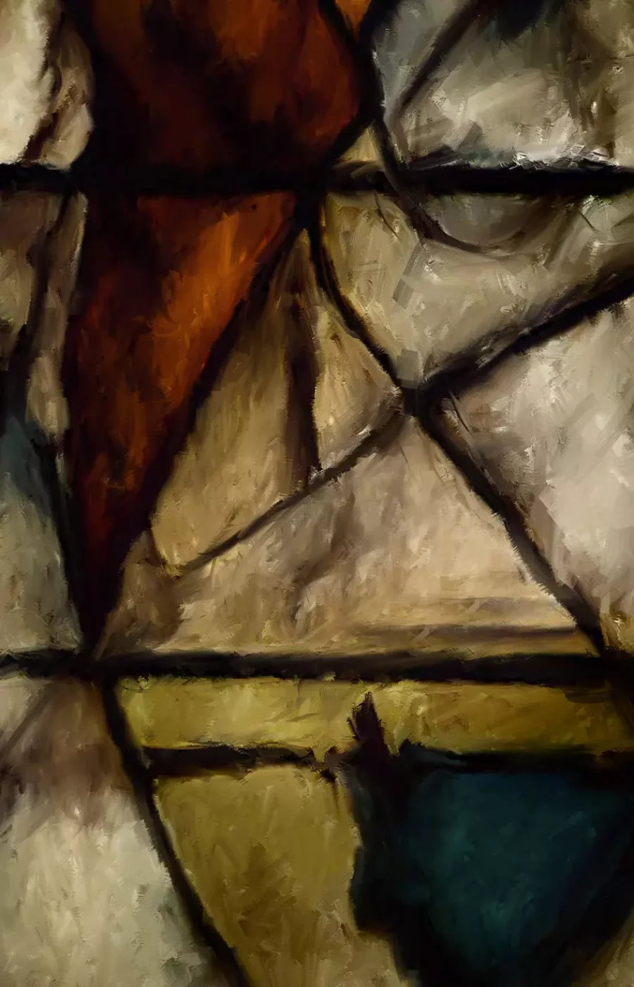 Stained Glass 8X12 Ultracloth ( 96 X 144 Inch ) Backdrop