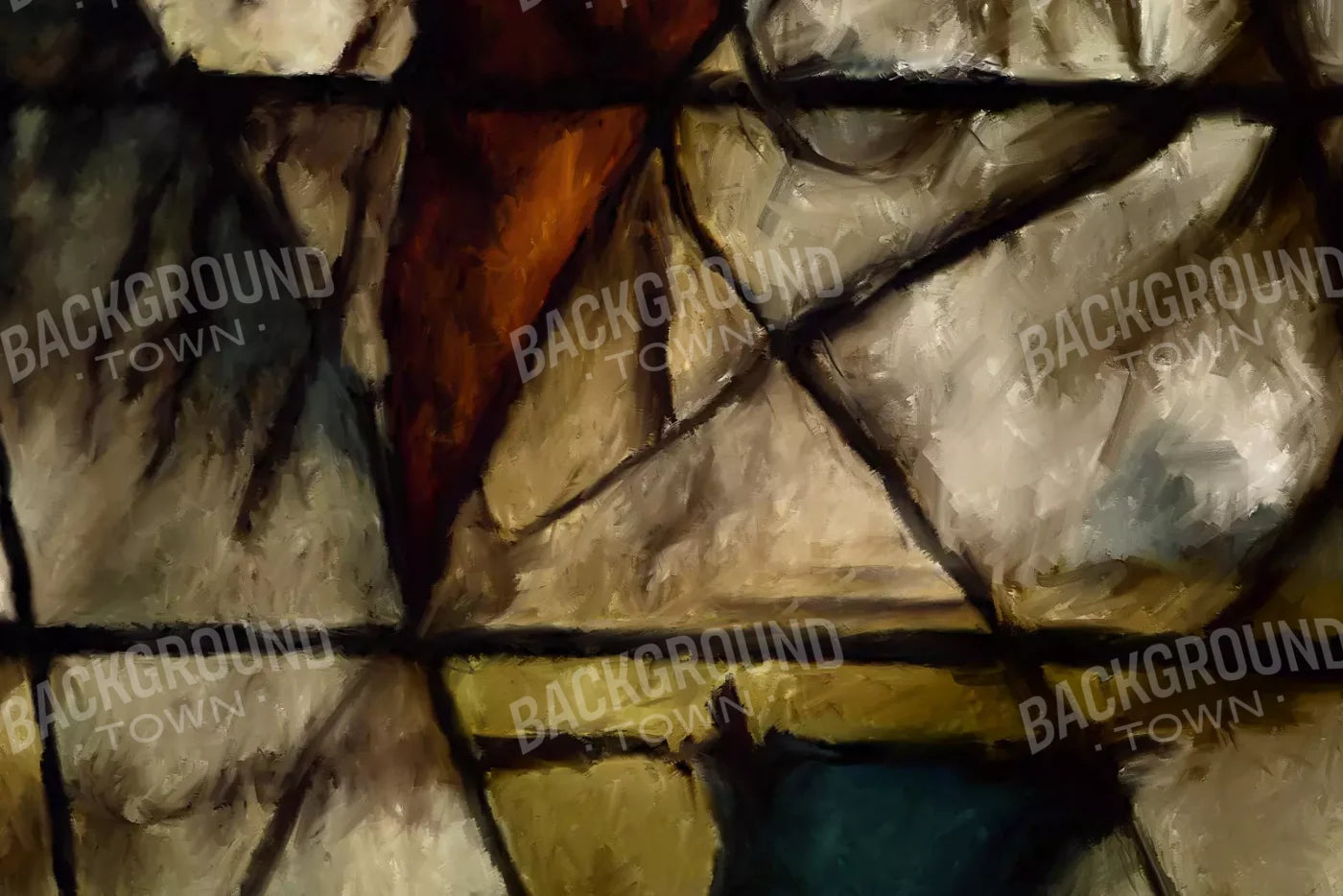 Stained Glass 8X5 Ultracloth ( 96 X 60 Inch ) Backdrop