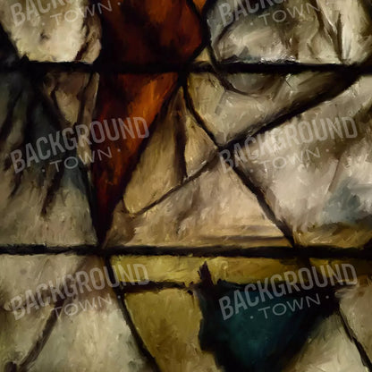 Stained Glass 8X8 Fleece ( 96 X Inch ) Backdrop