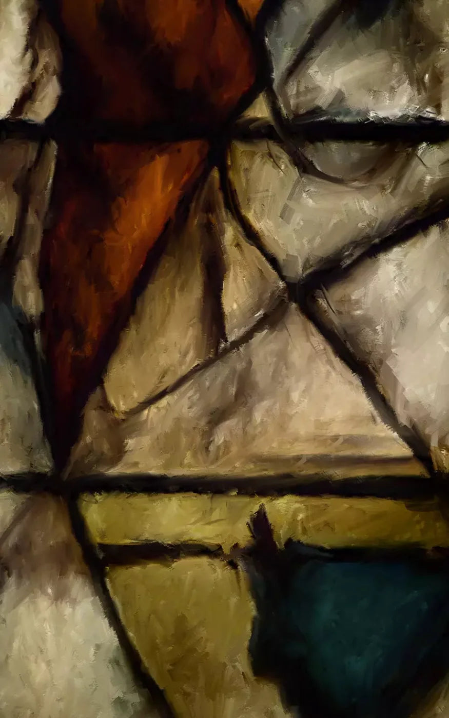 Stained Glass 9X14 Ultracloth ( 108 X 168 Inch ) Backdrop