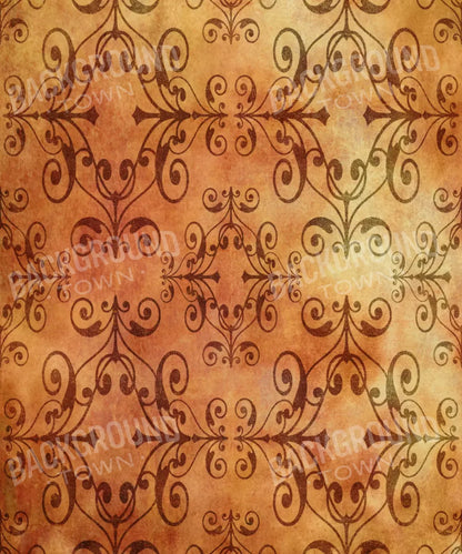 Orange Pattern Backdrop for Photography