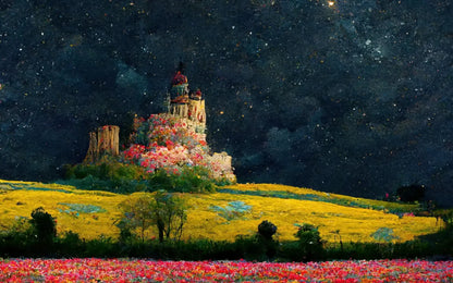 Starry Night 14X9 Ultracloth ( 168 X 108 Inch ) Backdrop