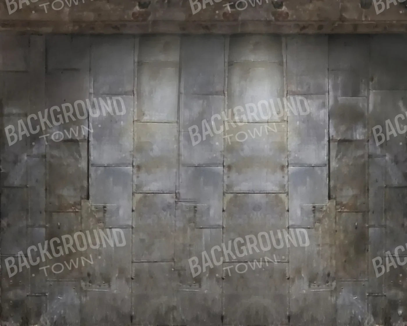 Steel Door 10’x8’ Fleece (120 x 96 inch) Backdrop