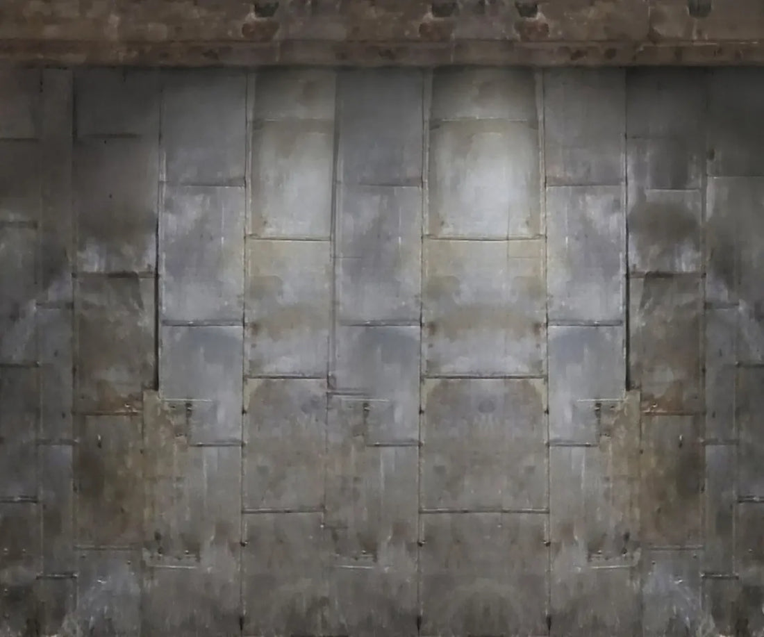 Steel Door 5’x4’2 Fleece (60 x 50 inch) Backdrop