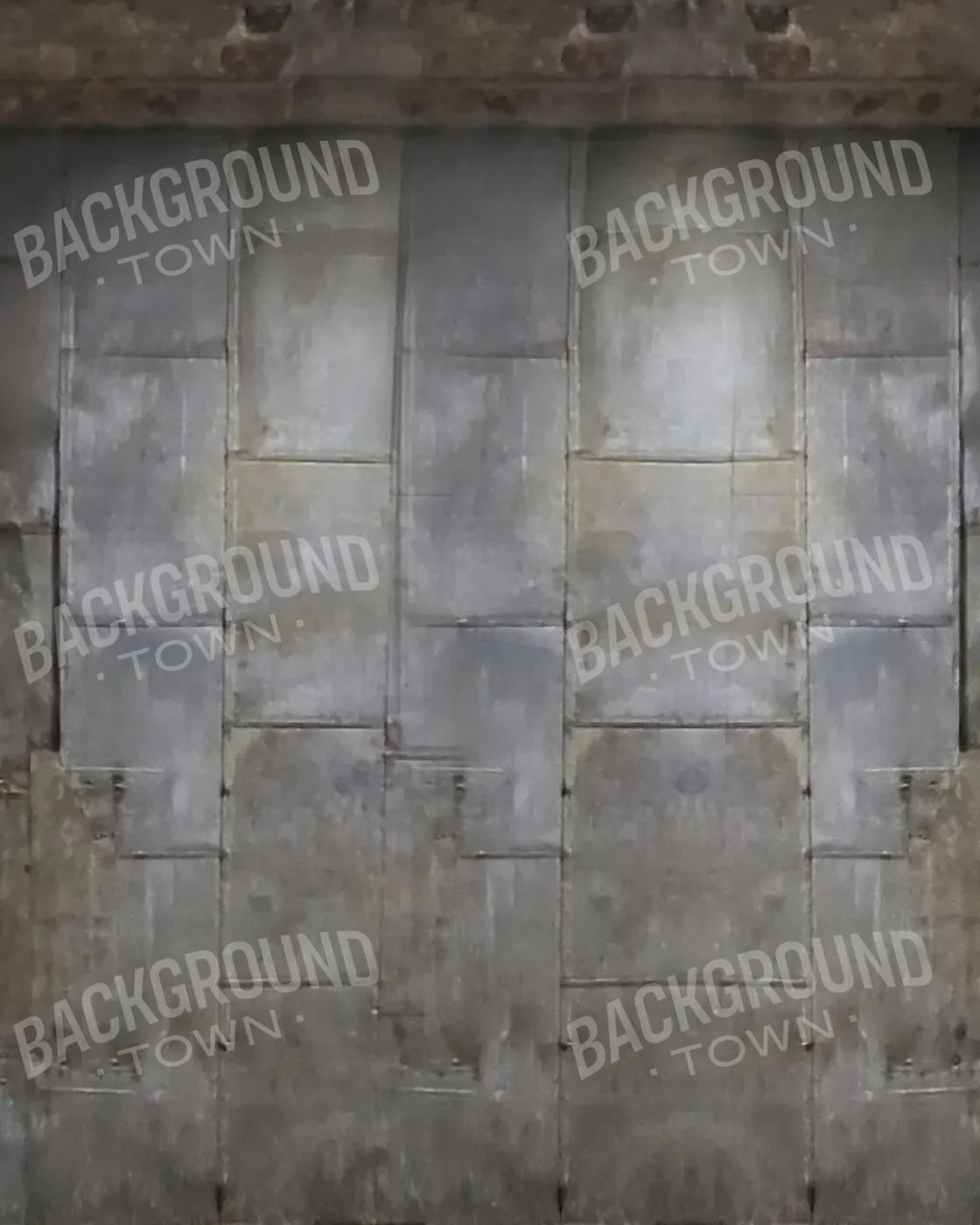 Steel Door 8’x10’ Fleece (96 x 120 inch) Backdrop