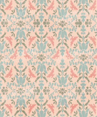 Pink Damask Backdrop for Photography