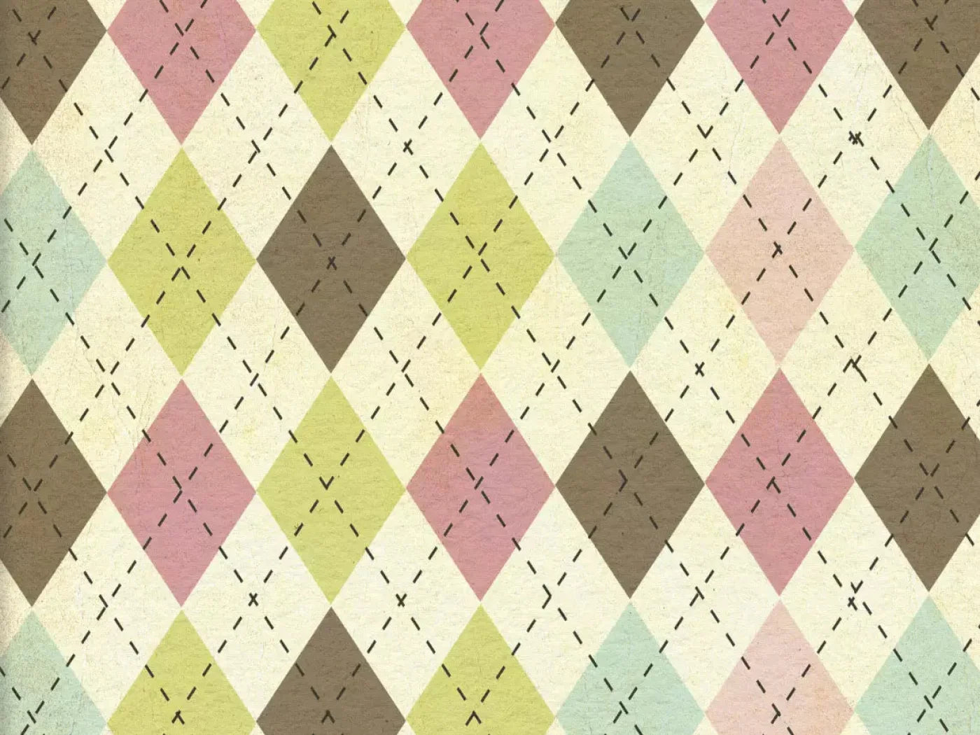 Stitched Diamonds 10X8 Fleece ( 120 X 96 Inch ) Backdrop