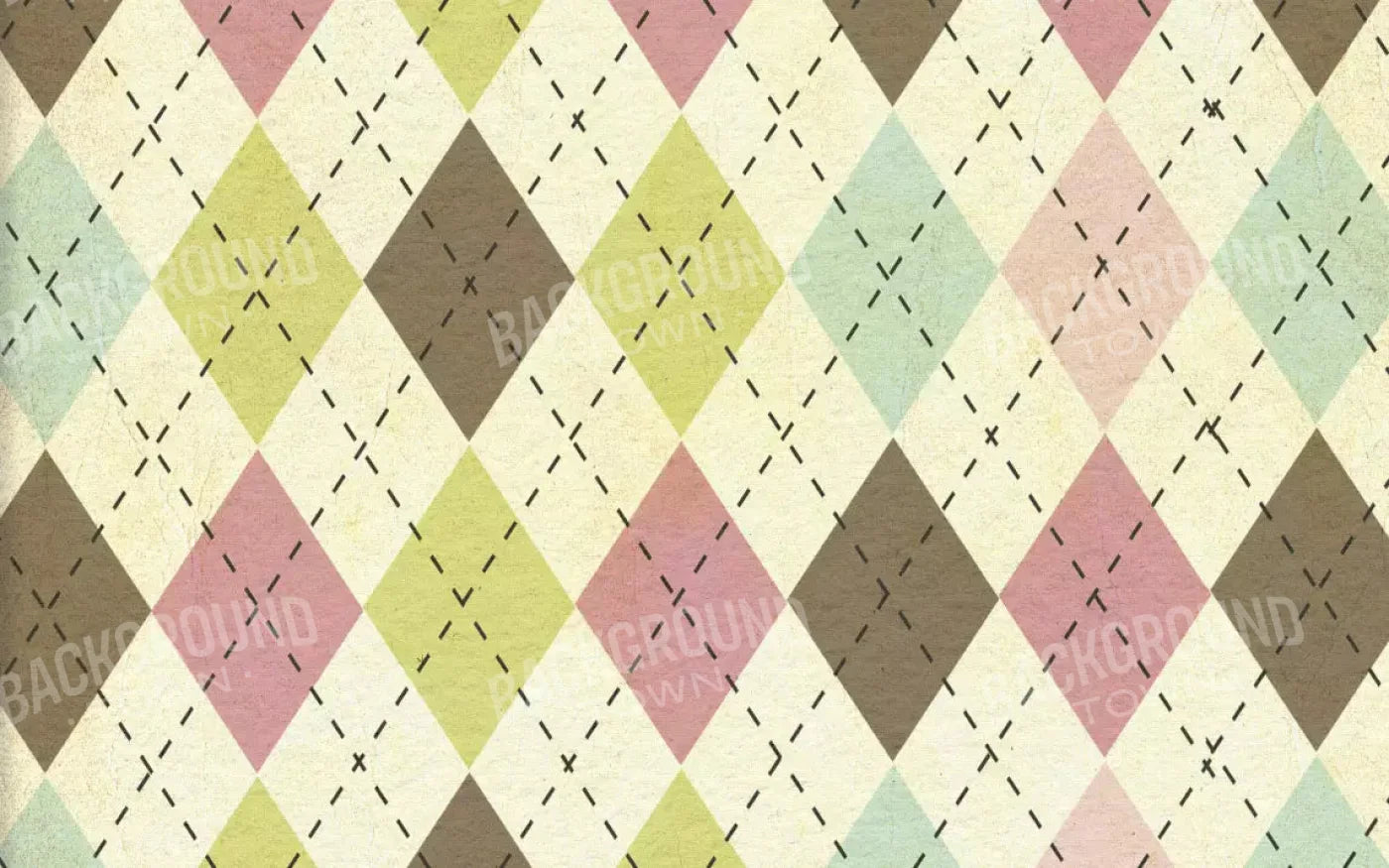 Stitched Diamonds 14X9 Ultracloth ( 168 X 108 Inch ) Backdrop