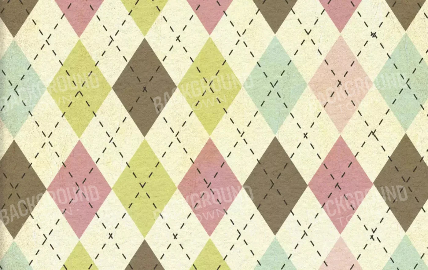 Stitched Diamonds 16X10 Ultracloth ( 192 X 120 Inch ) Backdrop