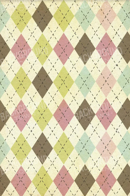 Stitched Diamonds 5X8 Ultracloth ( 60 X 96 Inch ) Backdrop