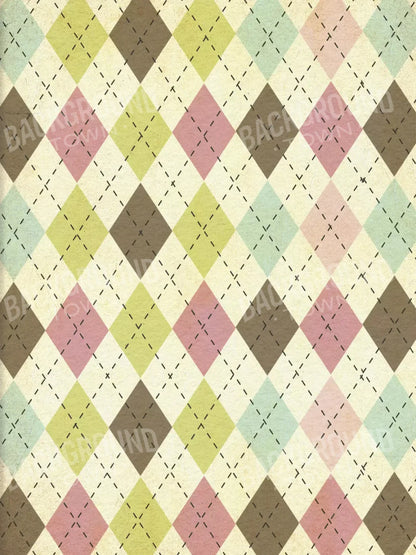 Stitched Diamonds 8X10 Fleece ( 96 X 120 Inch ) Backdrop