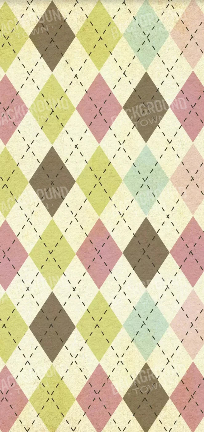 Stitched Diamonds 8X16 Ultracloth ( 96 X 192 Inch ) Backdrop