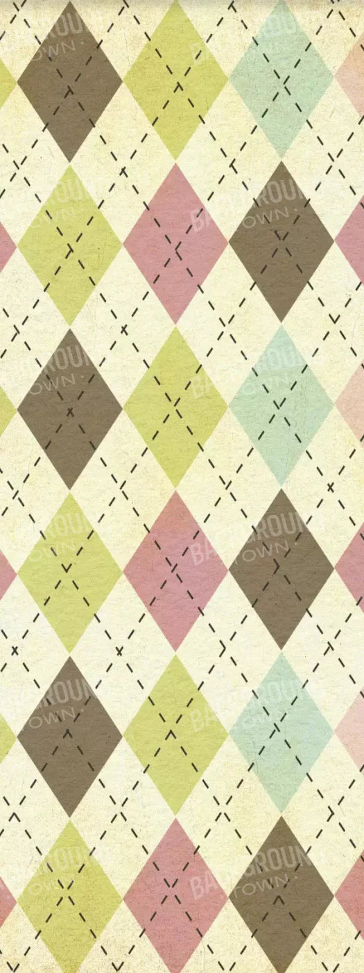 Stitched Diamonds 8X20 Ultracloth ( 96 X 240 Inch ) Backdrop