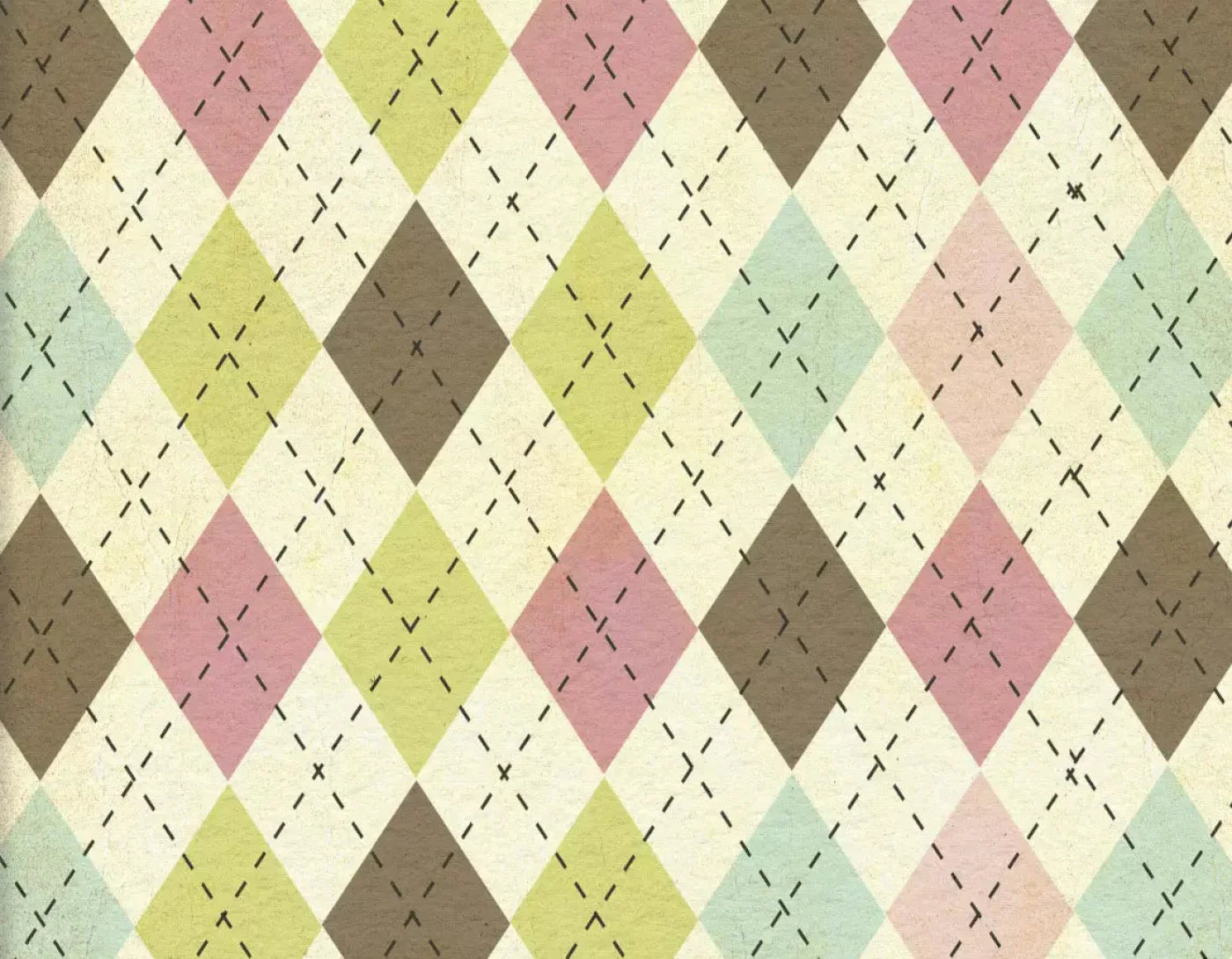 Stitched Diamonds 8X6 Fleece ( 96 X 72 Inch ) Backdrop
