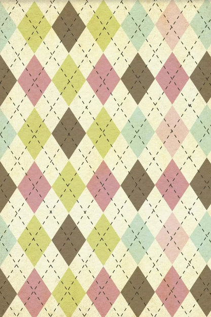 Stitched Diamonds Backdrop