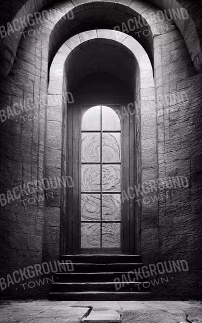 Stone Door 9X14 Ultracloth ( 108 X 168 Inch ) Backdrop